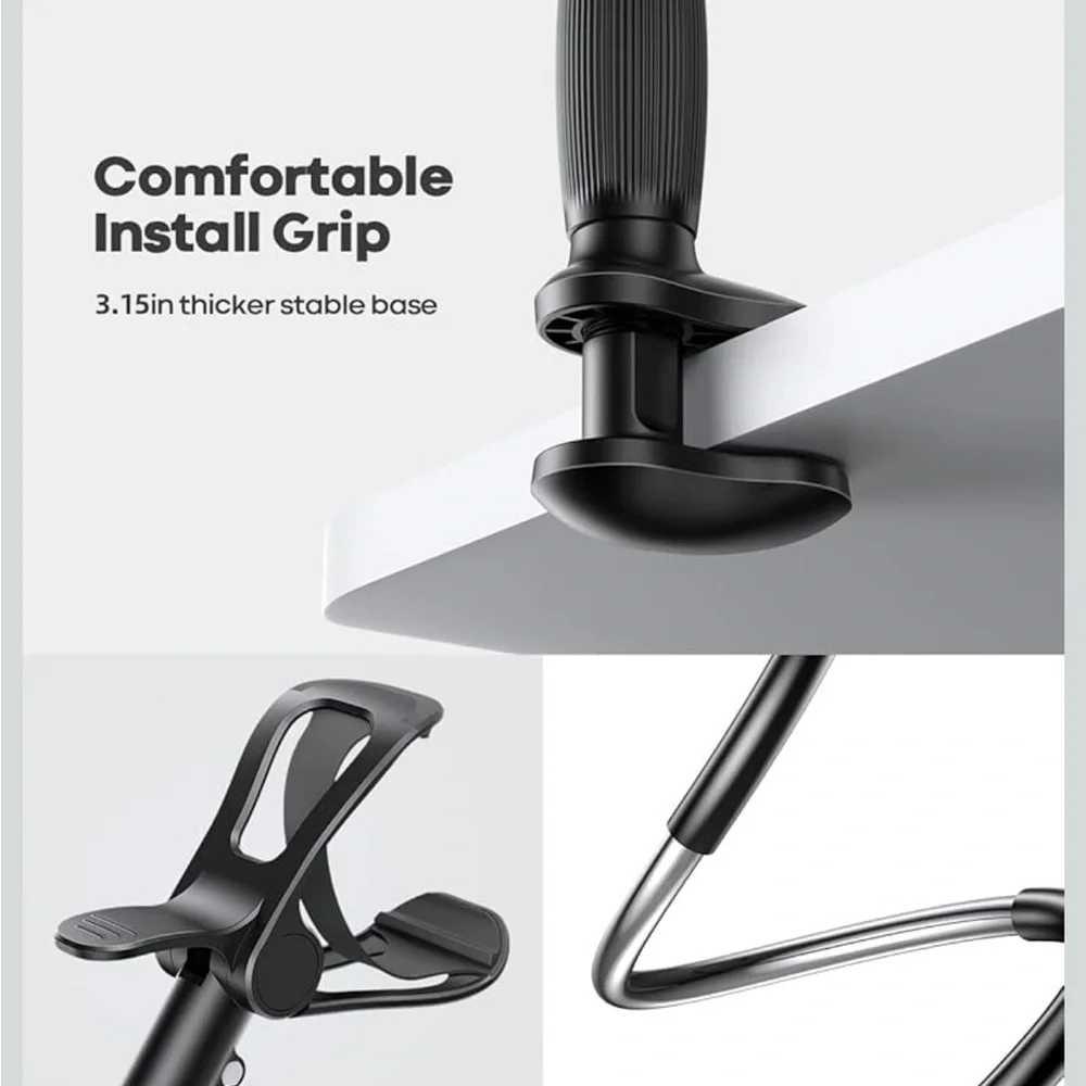 Lamicall Black Flexible Phone Holder